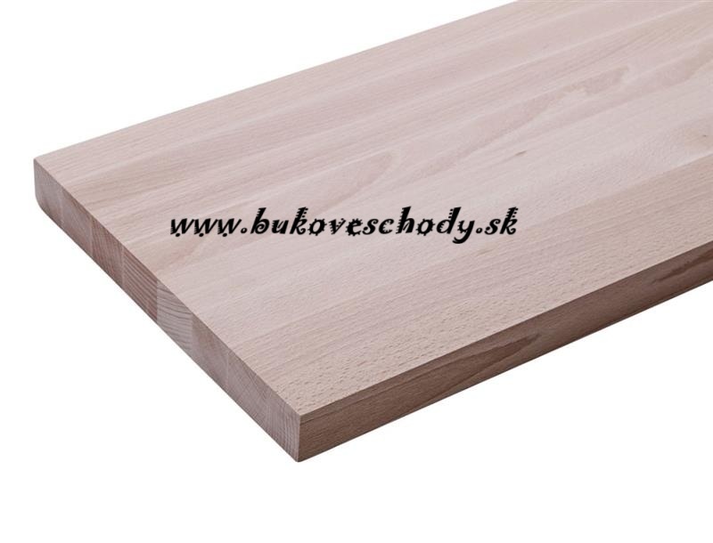 Buková podstupnica priebežná 800x200x20 mm