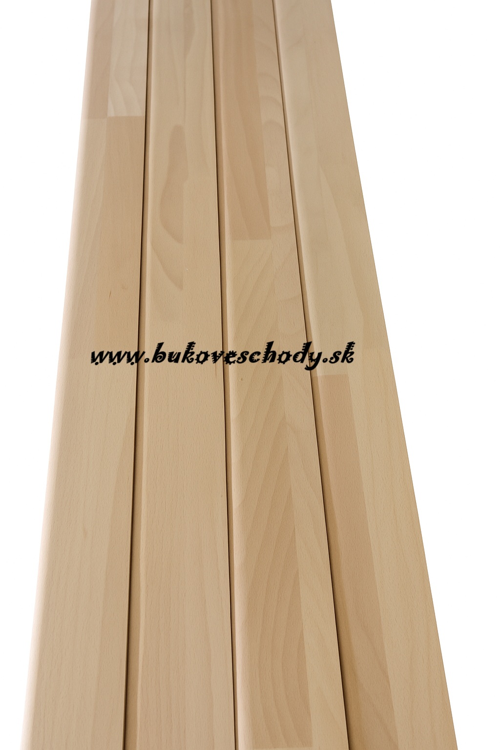 Buková lišta cink 1000x60x20 mm