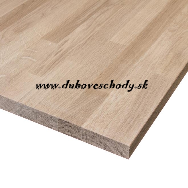 Dubová stupnica cink 900x300x28 mm