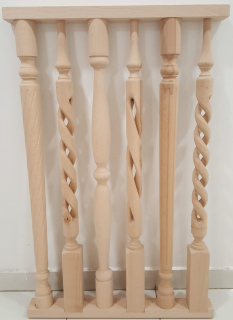 Bukový stĺpik/baluster 900x57x57 mm